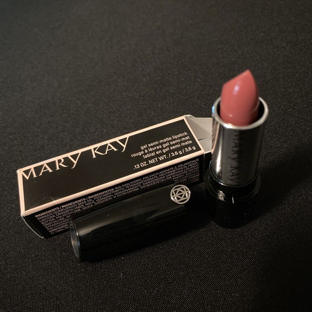 Mary Kay Gel Semi Matte Lipstick Mauve Moment Lip Color